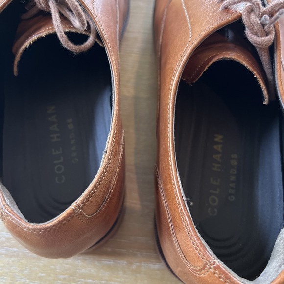 Cole Haan Grand 0S Brown Lace Up Oxford Means 9.5 M EUC main image 8